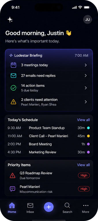 Lodestar mobile app